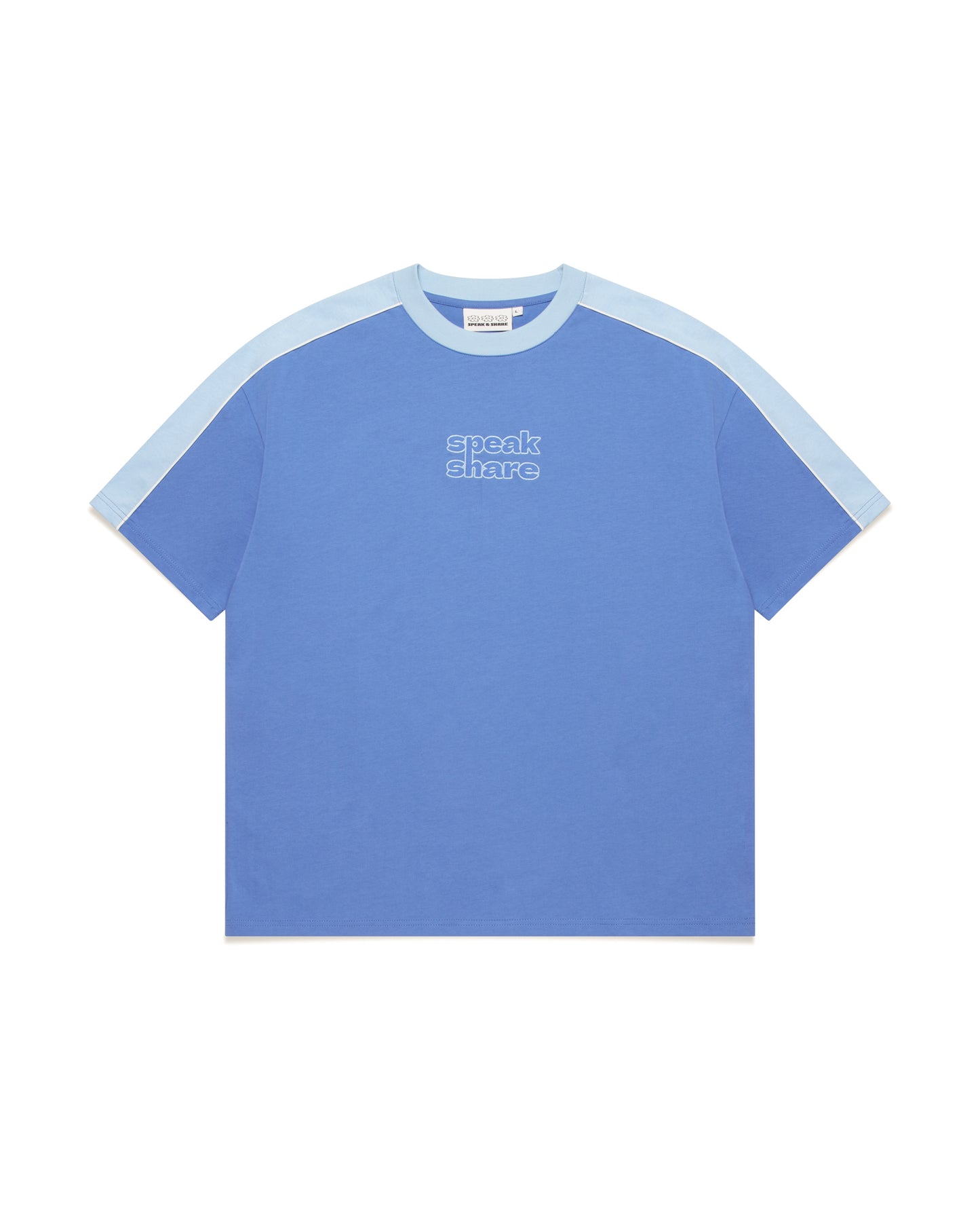BLUE PANEL TEE