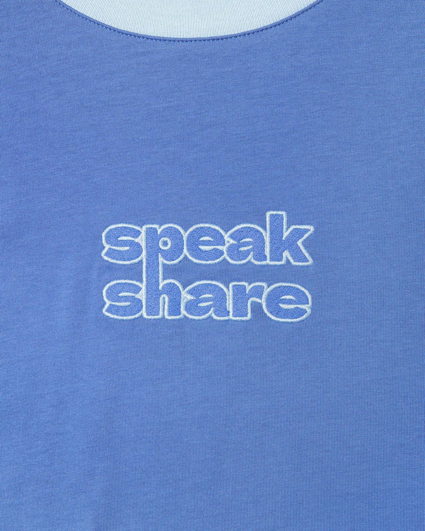 BLUE PANEL TEE
