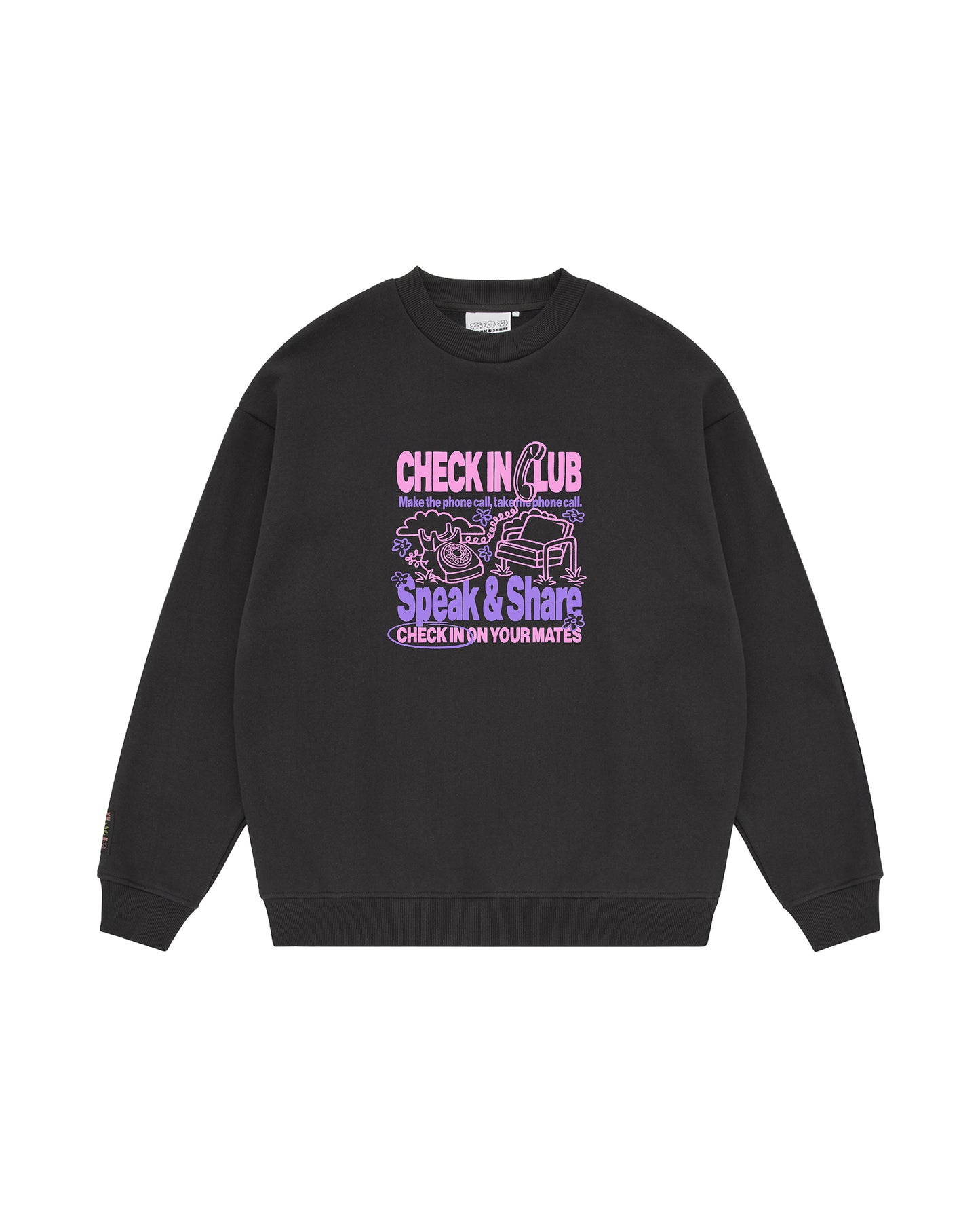 MAKE THE PHONE CALL CREW NECK
