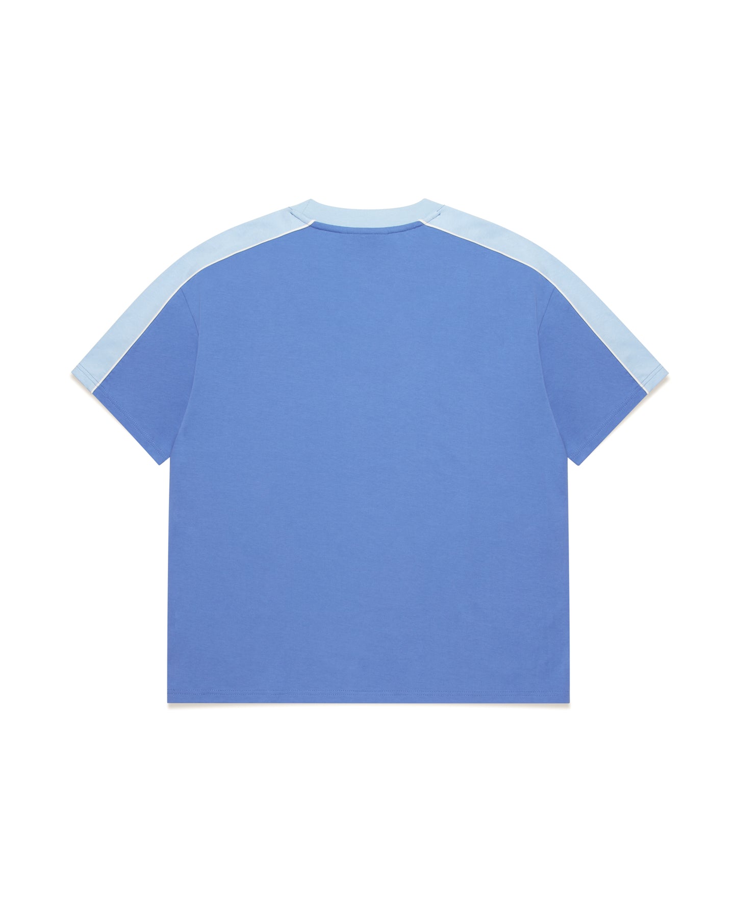 BLUE PANEL T-SHIRT