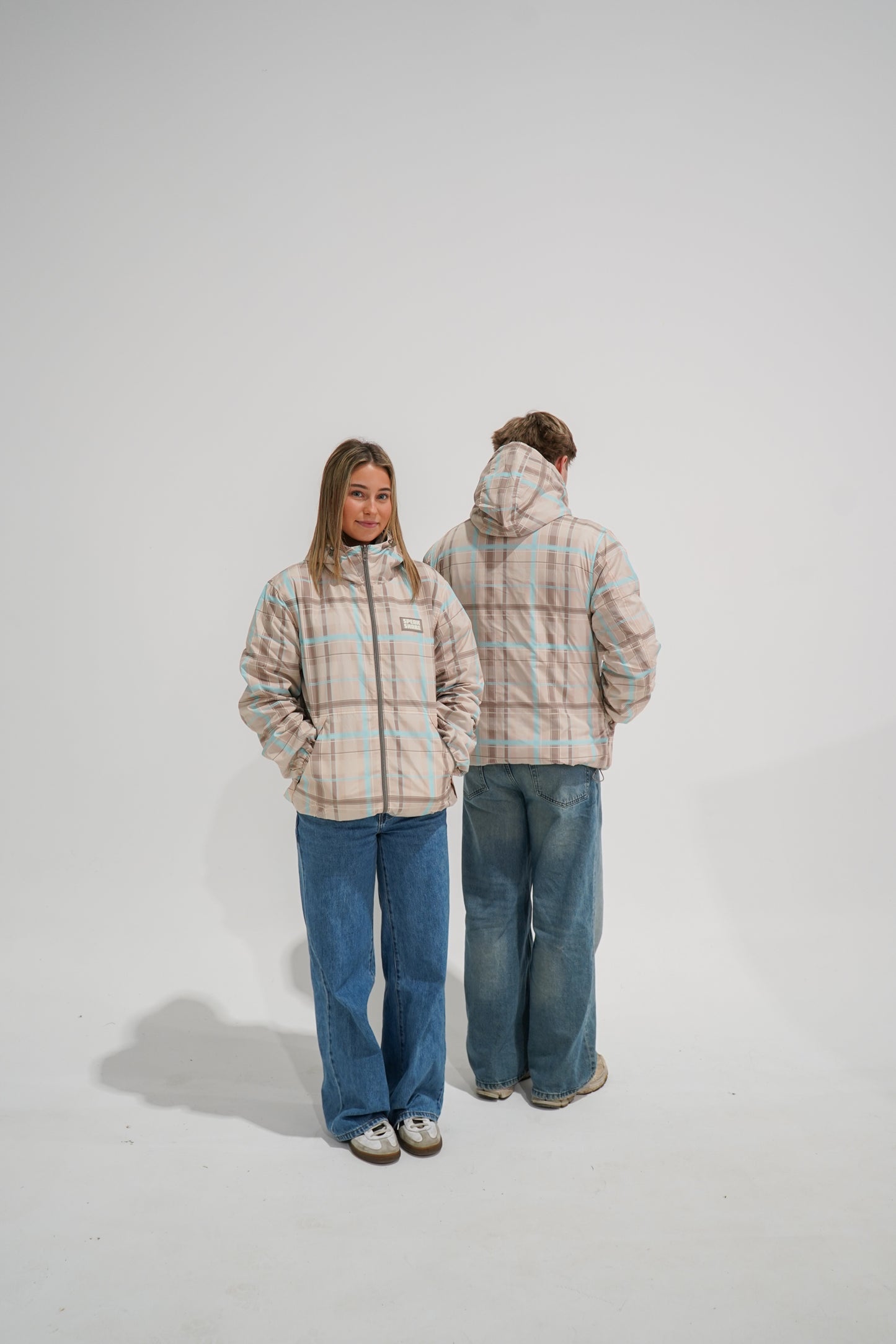 CHECK-IN REVERSIBLE SPRAY JACKET