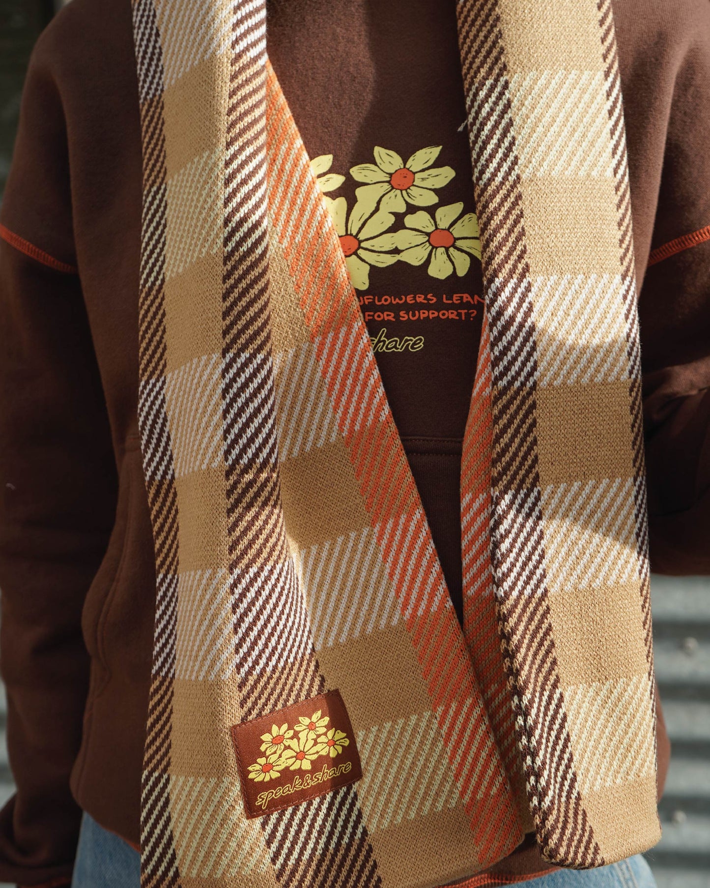 SUNFLOWER SCARF