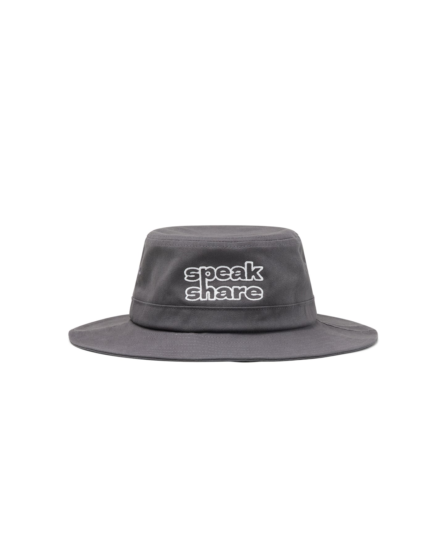 CHARCOAL BUCKET HAT